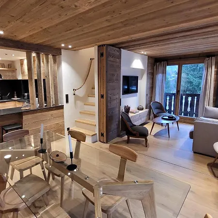 Renove 2 Chambres, Skis Aux Pieds, Proche Mont D'arbois, Pour 6 Personnes - Fr-1-453-301 *